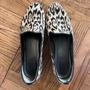 Stuart Weitzman Leopard Print Women's Loafers